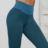 Women's Soft High Waist Yoga Pants - Gray - Yoga Fitness Pants - XXL - Spandex / Polyester - image 14