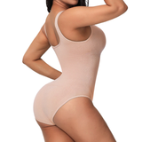 Women's Bodysuit Shaper Shapewear - Black - 1 - Bodysuit - XL - Polyester Spandex - image 17