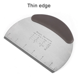 Stainless Steel Dough Cutters - Any Color - 2Pcs / Dough Cutter - 6.29" x 4.52" - Stainless Steel - image 17