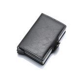 Men's Women's RFID Credit Card Holders - Grey - RFID Wallet - 3.74 x 2.55 x 0.59" - PU Leather - image 10