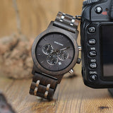 Men's Luxury Wood Watch Gift Box Set - White/Brown - P19-3 / Quartz Watch - M - Wood - image 12