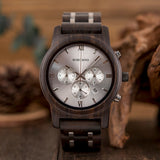 Men's Luxury Wood Watch Gift Box Set - White/Brown - P19-3 / Quartz Watch - M - Wood - image 10