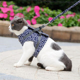 Cat Harness Walking Lead Vest Set - Green - Cat Vest Harness Leash - XL - Nylon/Canvas - image 39