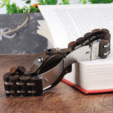 Men's Women's Wooden Watch Gift Sets - Silver - P19-2 / Watch - Medium - Wood - image 18