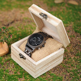Men's Luxury Wood Watch Gift Box Set - White/Brown - P19-3 / Quartz Watch - M - Wood - image 18