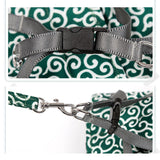 Cat Harness Walking Lead Vest Set - Green - Cat Vest Harness Leash - XL - Nylon/Canvas - image 19