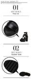 Women's High Gothic Platform Sandals - Black - Gothic Gladiator Sandals - 42 B - PU Leather - image 28