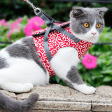 Cat Harness Walking Lead Vest Set - Green - Cat Vest Harness Leash - XL - Nylon/Canvas - image 43