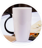 Large 20oz Ceramic Cat Mug + Spoon Lid - White - Pattern 1 / Cat Mug - 20oz - Porcelain - image 23