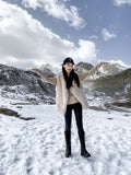 Women's Leather Winter Boots Sheep Skin - Black - Winter Boots - 12 B - Genuine Leather / Fleece - image 14