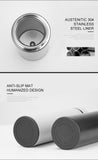 Water Bottle with LED Temp Display - Black - Smart Water Bottle - 500ml - Double Wall Stainless Steel - image 34