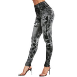 Funki Buys | Pants | Women's High Waist Jeans Jeggings - Black : Jeans Jeggins / 3XL / Polyester Spandex - image 29
