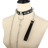Women's Heart Choker Cosplay Collars - Black - Heart Choker - Medium - PU Leather - image 12