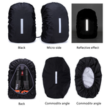 Luggage Covers Backpack Cover 25-80L - Black - 1 / A / Backpack Cover - 50 - 70L - Nylon - image 48
