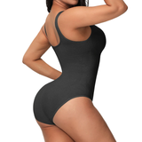Women's Bodysuit Shaper Shapewear - Black - 1 - Bodysuit - XL - Polyester Spandex - image 8