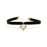 Women's Black Goth Choker Necklace - Black 1 - cn12x02 / Choker Necklace - Polyester/Lace/PU Leather - image 37