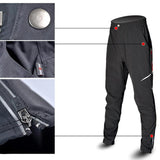 Men's Running Cycling Sports Pants - Black - 4XL - Polyester Spandex - image 13