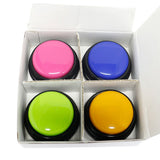Recordable Button Learning Aid for Kids, Pets - Blue - Recordable Button - 3.5 x 1.7" - ABS Plastic - image 18