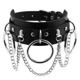 Unisex Hip Hop PU Leather Choker - PU Leather - image 22