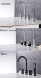 Bath Taps Luxury Brass Bath Shower Set - Gold - 1 / Brushed / Bath Faucet - Large - Stainless Steel - image 17