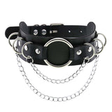 Unisex Hip Hop PU Leather Choker - PU Leather - image 6