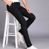 Men's Slim Fit Cargo Pant Mid-Waist Jeans - Army Green - Pants - 40 - Polyester Denim - image 19