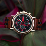 Men's Women's Stylish Wooden Watches - Blue - S18-6 / Customized / Wood Watch - Medium - Wood/Stainless Steel - image 20