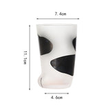 Funki Buys | Glasses | Cute Cat Paw Glass Coffee Cup Sets - Black - Paw Cup / 4 Pcs / Frosted Glass - image 24
