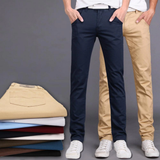 Men's Slim Fit Cargo Pant Mid-Waist Jeans - Army Green - Pants - 40 - Polyester Denim - image 20