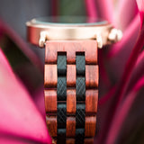 Men's Women's Stylish Wooden Watches - Blue - S18-6 / Customized / Wood Watch - Medium - Wood/Stainless Steel - image 12