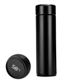 Water Bottle with LED Temp Display - Black - Smart Water Bottle - 500ml - Double Wall Stainless Steel - image 37