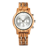 Men's Women's Elegant Wood Watches - White - Quartz Watch - Medium - Wood - image 20