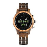 Men's Women's Elegant Wood Watches - Black - Quartz Watch - Medium - Wood - image 19