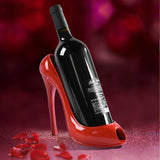 High Heeled Shoe Wine Bottle Holder - Red - Shoe Wine Holder - 8.66 x 7.48 x 3.94" - Epoxy Resin - image 3