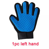 De-shedding Gloves 2 Pcs - Blue - 2 Pcs - One Size - Adjustable - Silicone - image 16