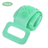 Funki Buys | Back Scrubbers | Silicone Bath Shower Scru... - Blue - 1 / 70cm / Bath Back Scrubber / Silicone Rubber - image 8