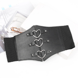 Women's Under Bust Waist Cincher Belts - Black - Round - Waist 60-80cm - PU Leather - image 31
