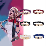 Unisex Gothc Puddin Choker Necklace - Black - 1 / Buckle / 17.32 x 0.78" / Necklace - M - PU Leather - image 12