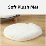 Pet Sofa Bed Raised Small Dog Couch - White - 1 / Ped Bed Stool / Large 24.21" - Plush - image 11