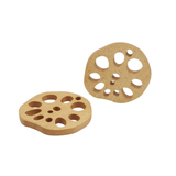 Funki Buys | Coasters | Natural Lotus Ro... - Beige - Beech / Lotus Root Coasters Set of 10 / 3.74" x 3.34" / Wood - image 19