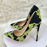 Funki Buys | Shoes | Women's High Animal Print Stilettos Flock