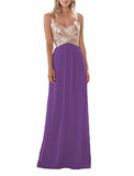 Women's Sequin Prom Bridesmaid Dress - Rose Gold - Prom Bridesmaid Dress - Polyester/Sequin - image 21