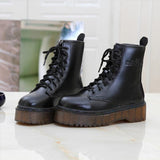 Women's Men's Winter Fur Lined Boots - Red - 1 / Fur Boots - 41 B - PU Leather - image 7