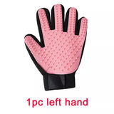 De-shedding Gloves 2 Pcs - Pink - 1 Pc Left Glove - One Size - Adjustable - Silicone - image 27