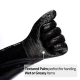 Funki Buys | Gloves | BBQ Smoker Protective G... - Black/Red - Heat Resistant Griller Gloves / 14 inches / Neoprene - image 5