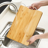 Bamboo Handle Chopping Boards - Beige 1 - 58cm x 37cm / XXL - Bamboo - image 6