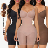 Women's Seamless Bodysuit Shaper - Beige - Shapewear Body Shaper - 3XL - Spandex - image 6