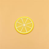 Fruit Design Drink Mats 6-7 Pcs Sets - Mixed - 7 Pcs Cup Coasters - Small - Silicone Rubber - image 9