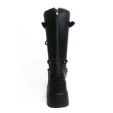 Women's New Gothic Style Platform Boots - Black - 1 - Patent - Boots - 10 B - PU Leather - image 38