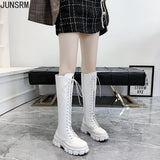 Funki Buys | Boots | Women's Knee High Platform Knights Boots - Black : Long Knee High Boots / 43 B / PU Leather - image 19
